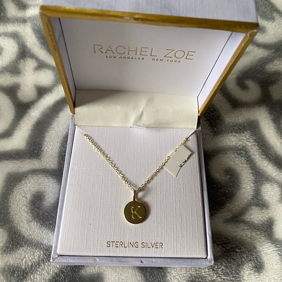 Rachel Zoe Initial Necklace 
